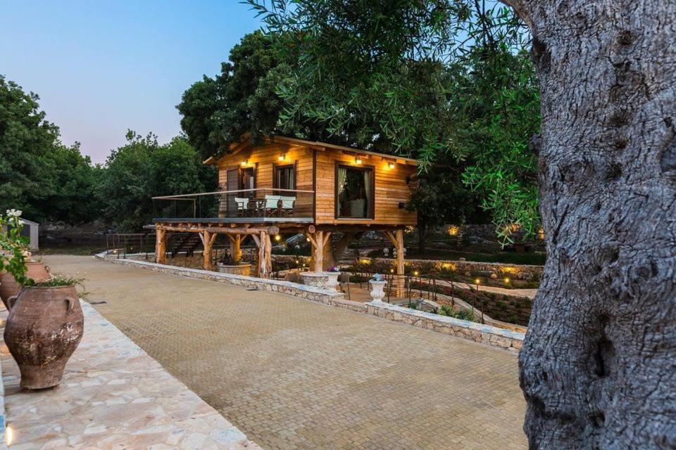 Vila Stolidi Mou Treehouse Atsipopoulo Exteriér fotografie