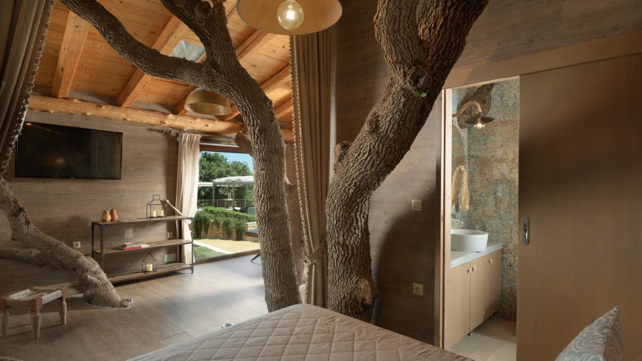 Vila Stolidi Mou Treehouse Atsipopoulo Exteriér fotografie